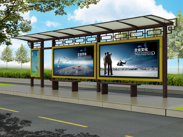 仿古候車亭CY-014
